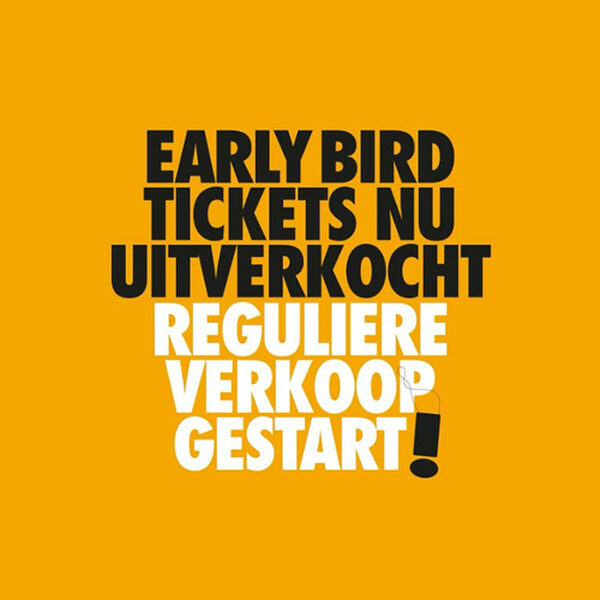 Kaartverkoop 40ste van start!